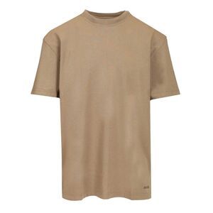 Amish Men T-Shirt With Micro Logo Printed